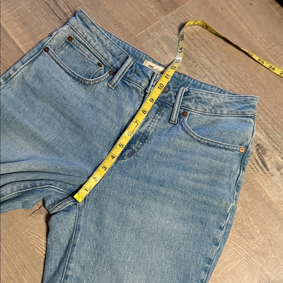 Madewell Curvy Perfect Vintage Flare Blue Women's Jeans 29P - Picture 4 of 10